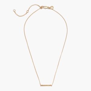 Madewell Arrow Bar Pendant Necklace